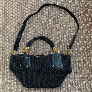 Black crossbody with shoulder straps